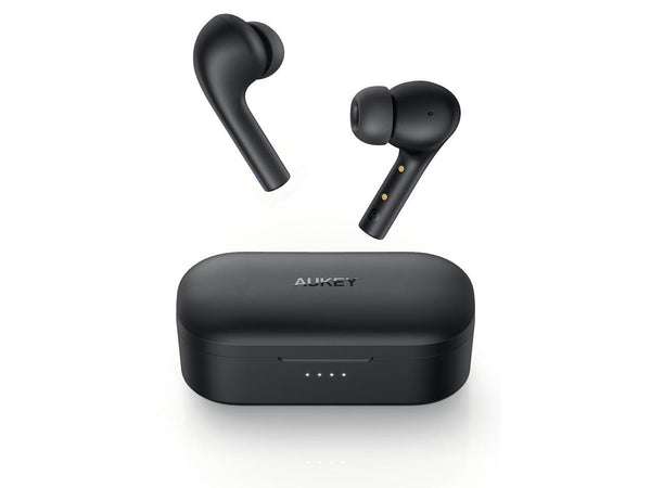 AUKEY Move Compact II Wireless Earbuds 3D Surround Sound, Touch Controllable,