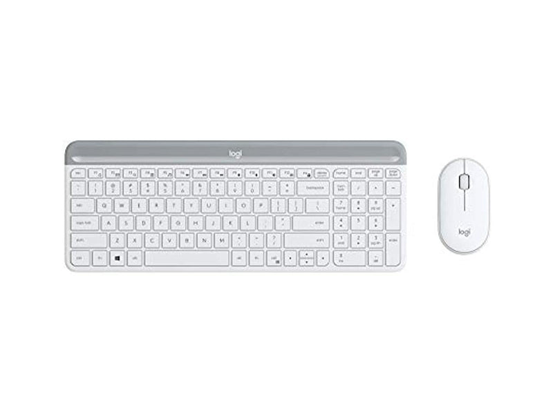 Logitech MK470 Slim Wireless Keyboard and Mouse Combo - Modern Compact Layout,