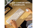 Logitech MK295 Wireless Mouse & Keyboard Combo with SilentTouch Technology, Full