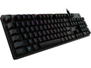 Logitech G512 LIGHTSYNC RGB Mechanical Gaming Keyboard, Carbon English Layout GX