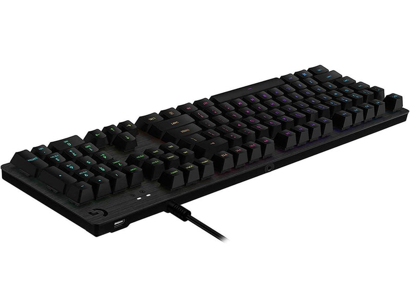 Logitech G512 LIGHTSYNC RGB Mechanical Gaming Keyboard, Carbon English Layout GX