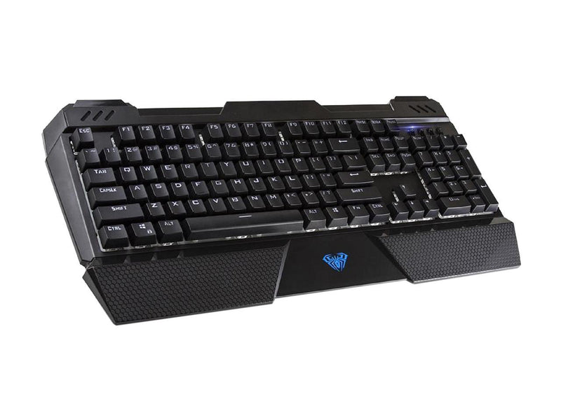 AULA Sapphire Mechanical Keyboard with Blue Switch, Ergonomic Keyboard Gaming