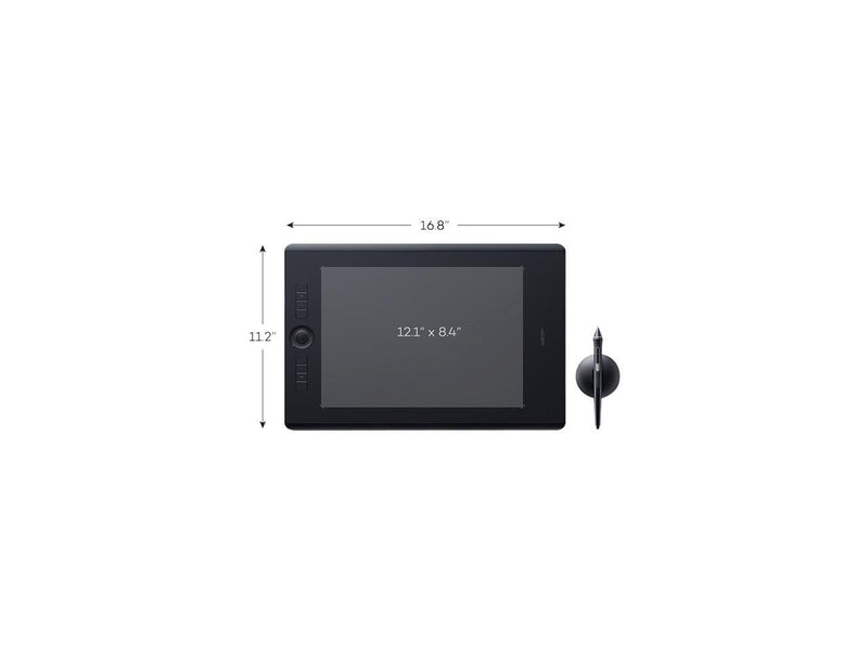 Wacom Intuos Pro Digital Graphic Drawing Tablet for Mac or PC, Large (PTH860)