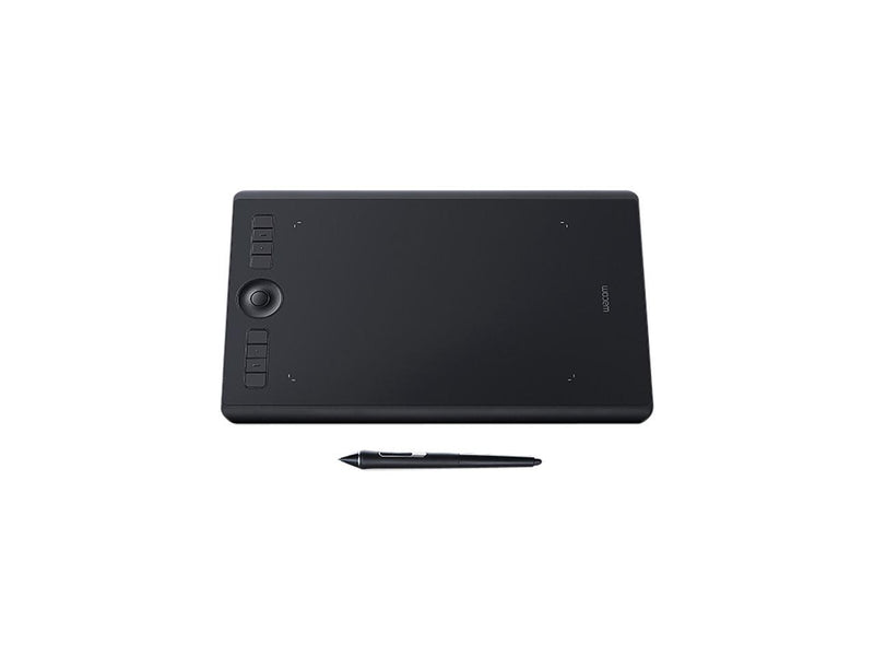 Wacom Intuos Pro Medium Bluetooth Graphics Drawing Tablet, 8 Customizable