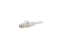 C2G 00923 C2G 10FT CAT6 SNAGLESS SHIELDED (STP) NETWORK PATCH CABLE - WHITE