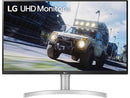 LG 32UN550-W Monitor 32" UHD (3840 x 2160) Display, DCI-P3 90% Color Gamut