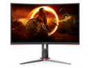 AOC 27" Curved Frameless Ultra-Fast Gaming Monitor, FHD 1080p, 0.5ms 240Hz,