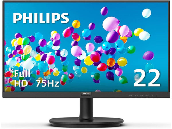 Philips V-line 221V8L 22" Class Full HD LED Monitor - 16:9 - Textured Black -