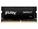 Kingston FURY Impact 16GB (1 x 16GB) 260-pin SO-DIMM DDR4 3200 MHz CL20 Black