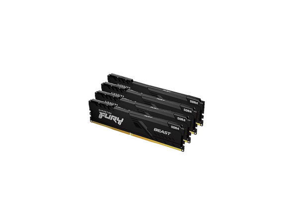 Kingston FURY Beast 128GB (4 x 32GB) 288-Pin PC RAM DDR5 5200 (PC5 41600) Memory