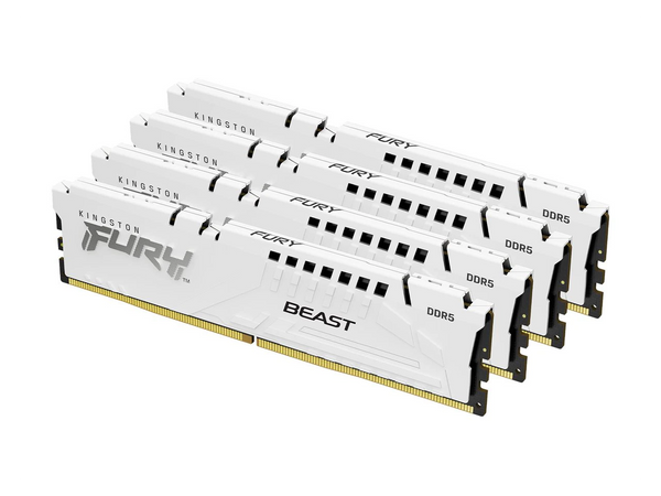 Kingston FURY Beast 128GB (4 x 32GB) 288-Pin PC RAM DDR5 5200 (PC5 41600) Memory