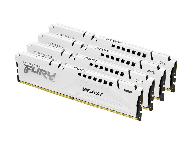 Kingston FURY Beast 128GB (4 x 32GB) 288-Pin PC RAM DDR5 5200 (PC5 41600) Memory