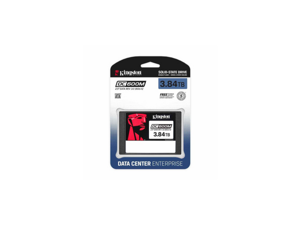 Kingston SEDC600M/3840G Enterprise DC600M 3.84 TB Solid State Drive - 2.5"