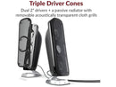 Cyber Acoustics CA-3908 2.1 Multimedia Speaker System with Subwoofer, 92 Watts
