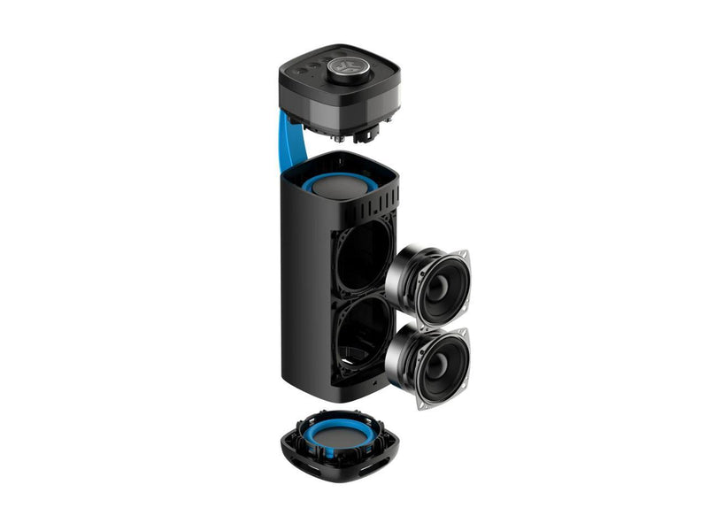 JLab JBuds Party Portable Bluetooth Speaker System - 30 W RMS - Black - 60 Hz to