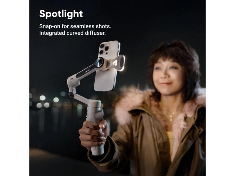 Insta360 Flow 2 Flow 2, Pro Creator Bundle, Stone Gray