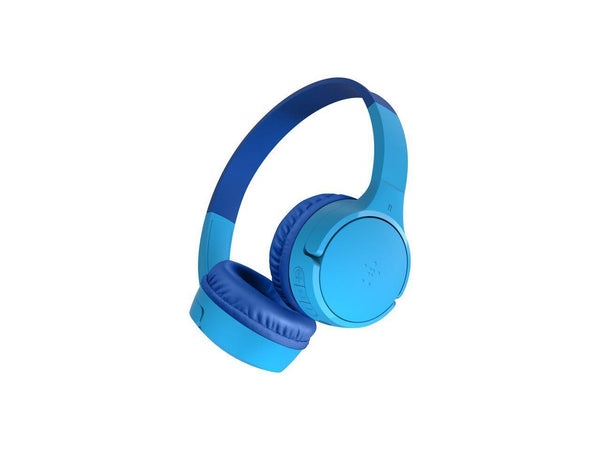 Belkin SoundForm Mini Wireless On-Ear Headphones for Kids - Blue