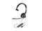 Poly Blackwire 3310 Microsoft Teams Certified USB-A Headset - Mono - USB Type A,