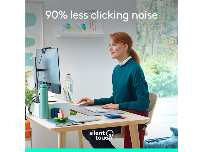 Logitech Signature M650 Wireless Mouse - For Small to Medium Sized Hands, 2-Year