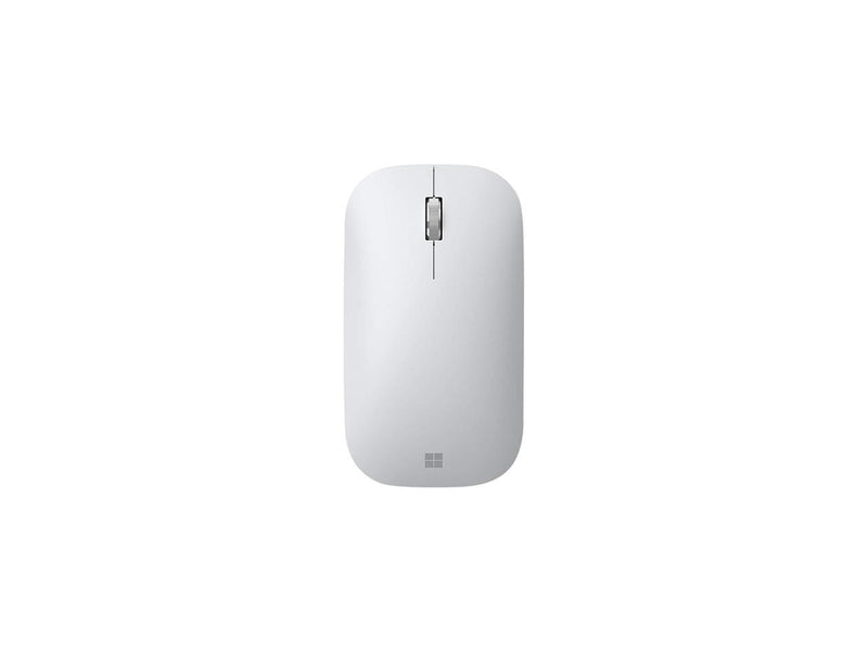 Microsoft Modern Mobile Mouse - Glacier - Comfortable Right/Left Hand Use with