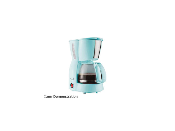 Brentwood Appliances TS-213BL 4-Cup Coffee Maker, Blue
