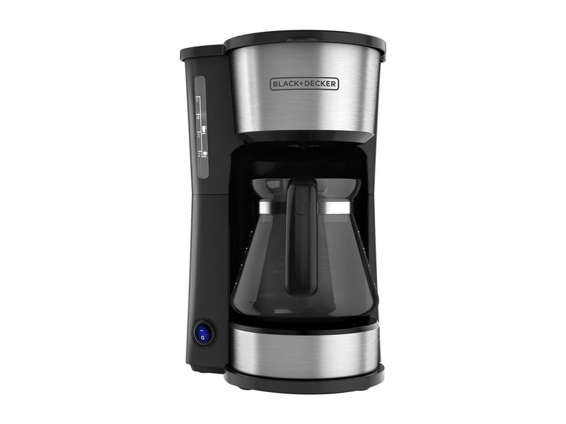 Black & Decker CM0755S 5 Cup Drip Coffee Maker, Stainless Steel