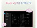 Logitech Blue Yeti Premium USB Gaming Microphone for Streaming, Blue VO!CE