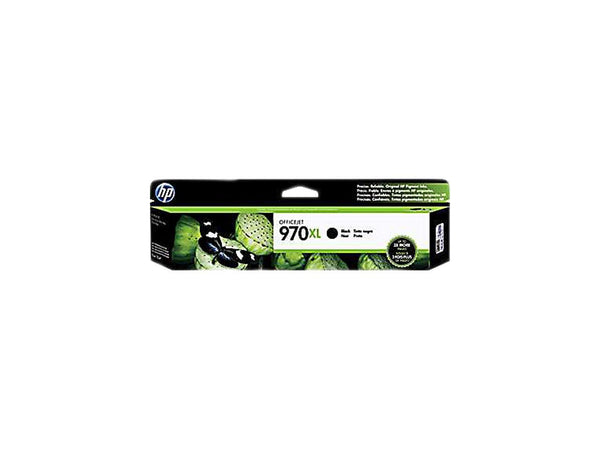 HP 970XL High Yield Black Original Ink Cartridge, ~9,200 pages, CN625AM
