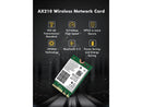 WiFi 6E Wireless Card Intel AX210 NGW Bluetooth 5.3 Tri-Band 5400Mbps Network
