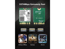 WiFi 6E Wireless Card Intel AX210 NGW Bluetooth 5.3 Tri-Band 5400Mbps Network