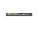 ZyXEL 48-port GbE Smart Managed PoE Switch with GbE Uplink | GS1900-48HPV2