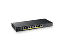 ZyXEL 8-Port Gigabit Smart Nebula Cloud Managed PoE Switch, 8 PoE+ Ports at 60W,