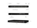 Ubiquiti EdgeSwitch 48 PoE (500W), 48-Port Layer 2/3 PoE+ Switch, ES-48-500W