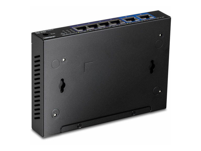 TRENDnet 6-Port 10G Switch, 4 x 2.5G RJ-45 Base-T Ports, TEG-S762, 2 x 10G RJ-45