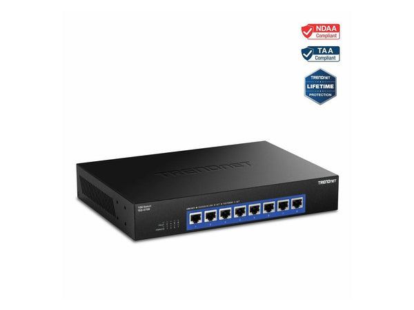 TRENDnet 8-Port 10G Switch, TEG-S708, 8 x 10G RJ-45 Ports, 160Gbps Switching