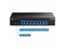 TRENDnet 8-Port 10G Switch, TEG-S708, 8 x 10G RJ-45 Ports, 160Gbps Switching