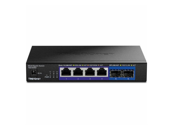 TRENDnet 6-Port Unmanaged Multi-Gig Switch, TEG-S562
