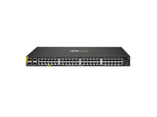 HPE Aruba Networking CX 6100, 48-port PoE Switch, 4 SFP+ ports 370W | JL675A#ABA