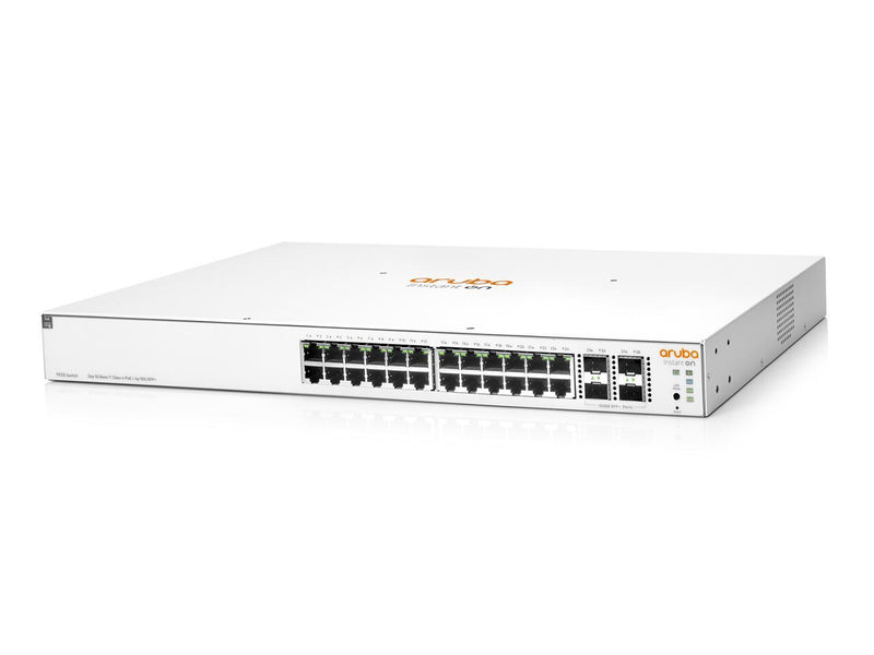 HPE Networking Instant On Switch 24p Gigabit CL4 PoE 4p SFP+ 195W 1930