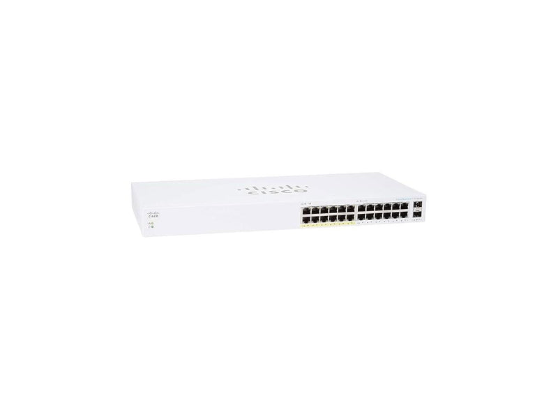 Cisco 110 CBS110-24PP Ethernet Switch, 24 Ports - 2 Layer Supported