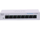 Cisco Business CBS110-8T-D Unmanaged Switch | 8 Port GE | Desktop | Ext PS |