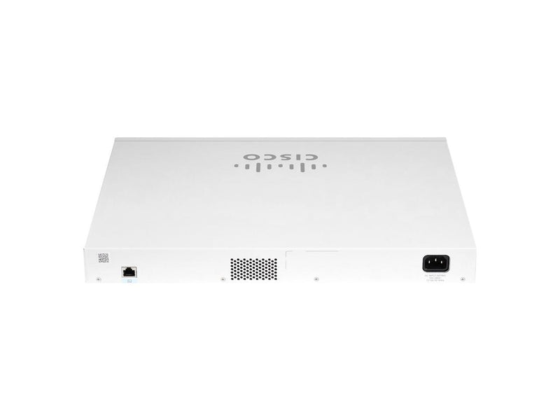 Cisco CBS220-48FP-4X Smart Switch | 48 Port GE | Full PoE | 4x10G SFP+ | 3-Year