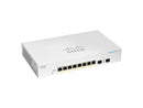 Cisco Business CBS220-8P-E-2G Ethernet Switch, 8 Ports - Manageable - Gigabit
