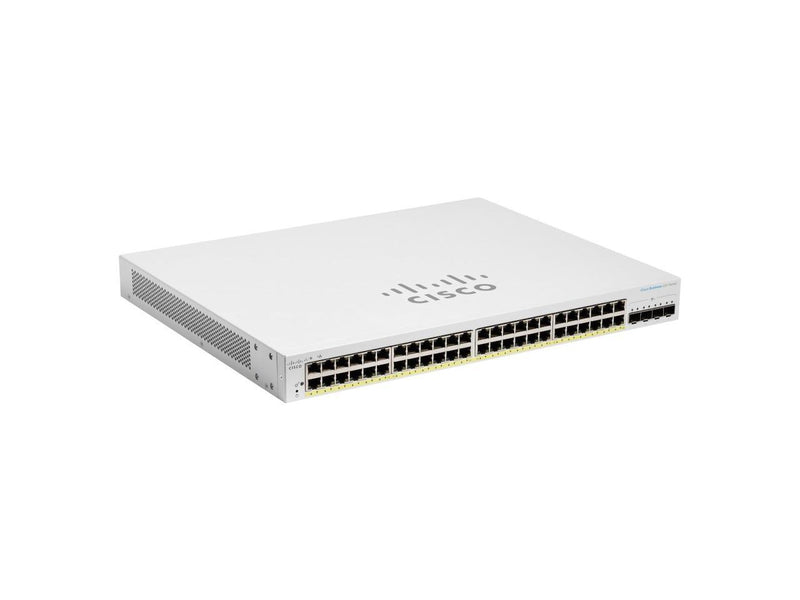 Cisco Business CBS220-48T-4G Smart Switch | 48 Port GE | 4x1G SFP | 3-Year