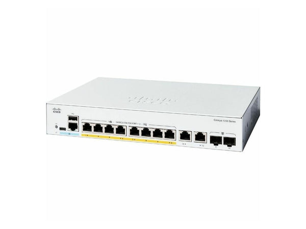 Cisco Catalyst C1200-8P-E-2G 8-Port Gigabit PoE+ Compliant Managed Network