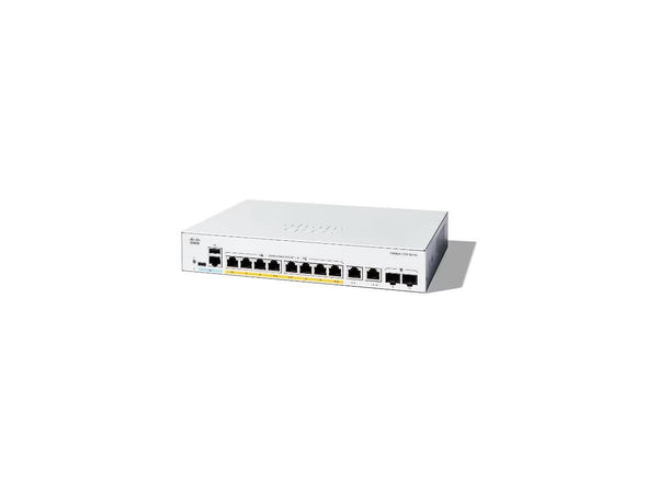 Cisco Catalyst C1300-8FP-2G Ethernet Switch, 10 Ports - Manageable - Gigabit