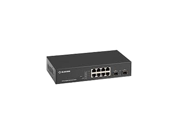 BLACK BOX LGB710A GIGABIT ETHERNET (1000-MBPS) WEB SMART SWITCH - (8)