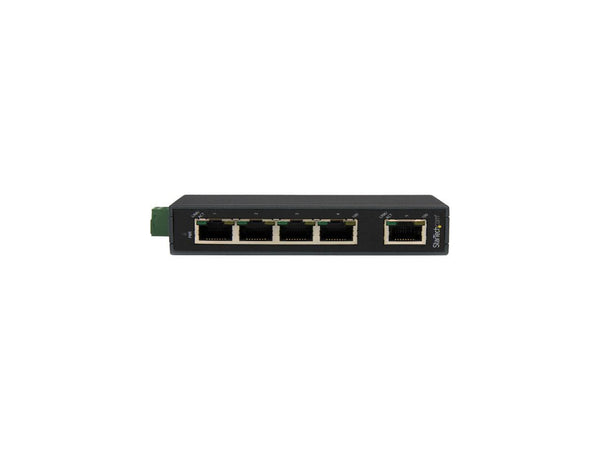 StarTech IES5102 StarTech.com 5 Port Industrial Ethernet Switch - DIN Rail