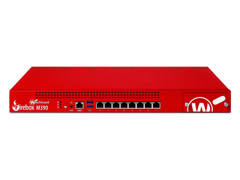 WatchGuard Firebox M390 Network Security/Firewall Appliance - 8 Port -