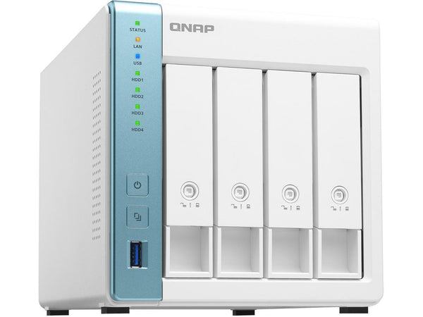 QNAP TS-431P3-4G 4 Bay Home & Office NAS with One 2.5GbE Port